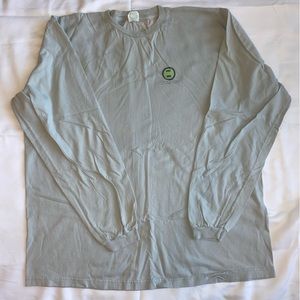 Patagonia L/S 100% Organic Cotton Graphic T-shirt (XL) - gray